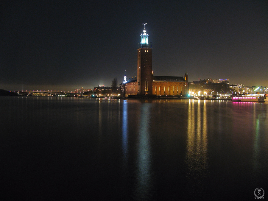 Stadshuset och Västerbron - Herr S