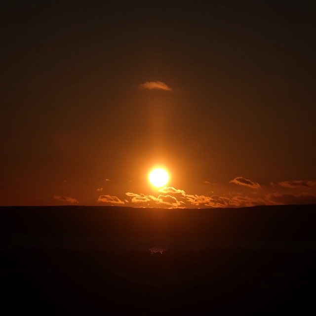 Solnedgång i Luleå