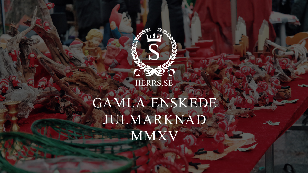 Gamla Enskede Julmarknad - Adam Smith