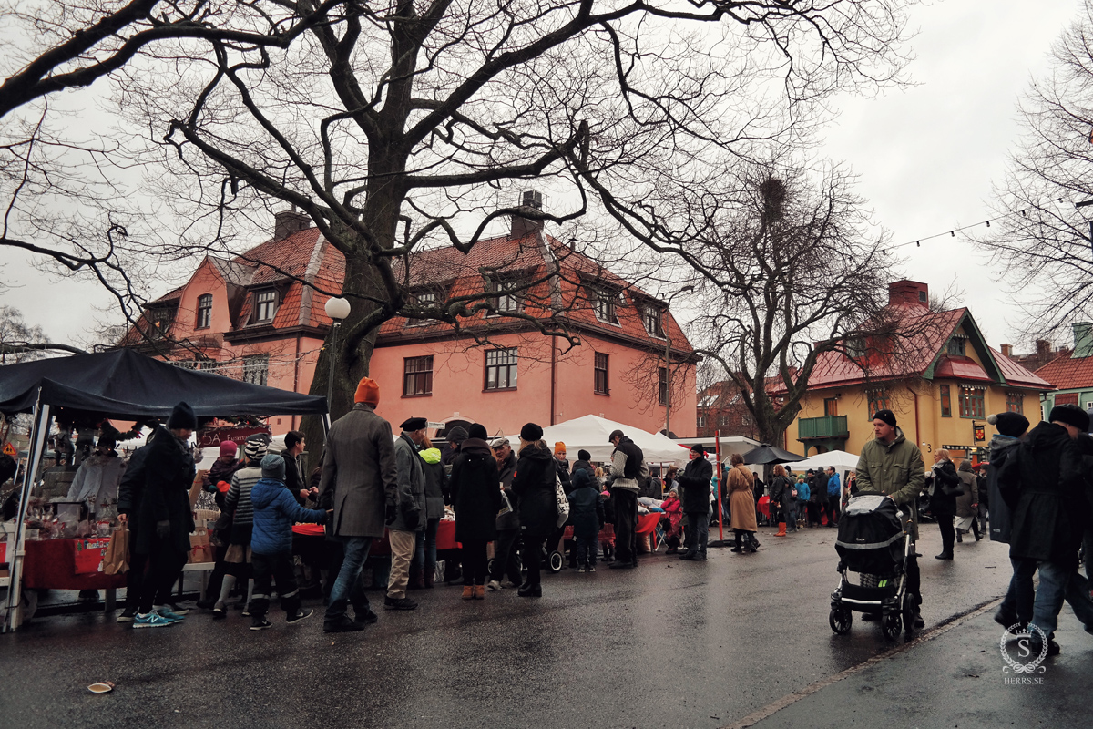 Gamla Enskede Julmarknad - Herr S